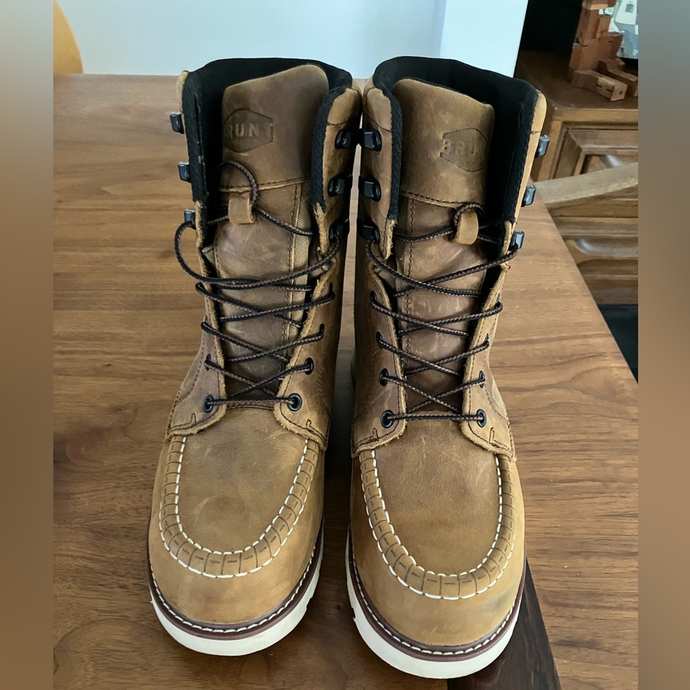 Brunt Marin 8” soft toe boot size 8 men’s 9.5 women’s